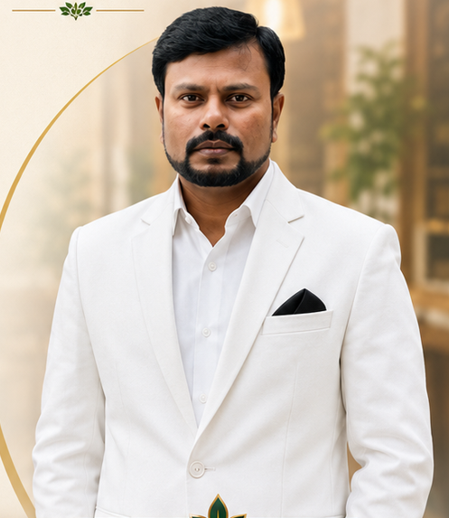 Anbalagan R — Founder of KrishNA Cafe